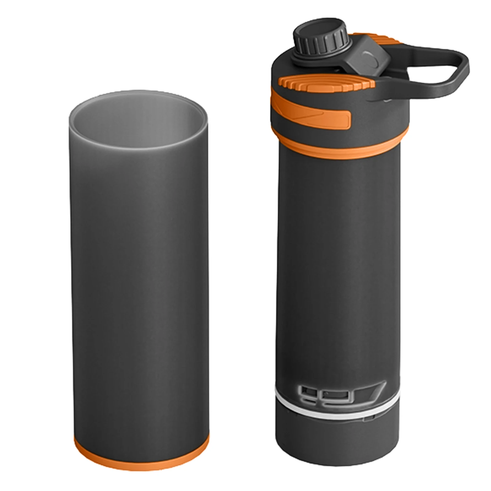 Portable Outdoor Water Purifier Hiking Camping and Travel Water Filter Bottle Clearly Filtered Water Bottle Ultra-Fine Filter