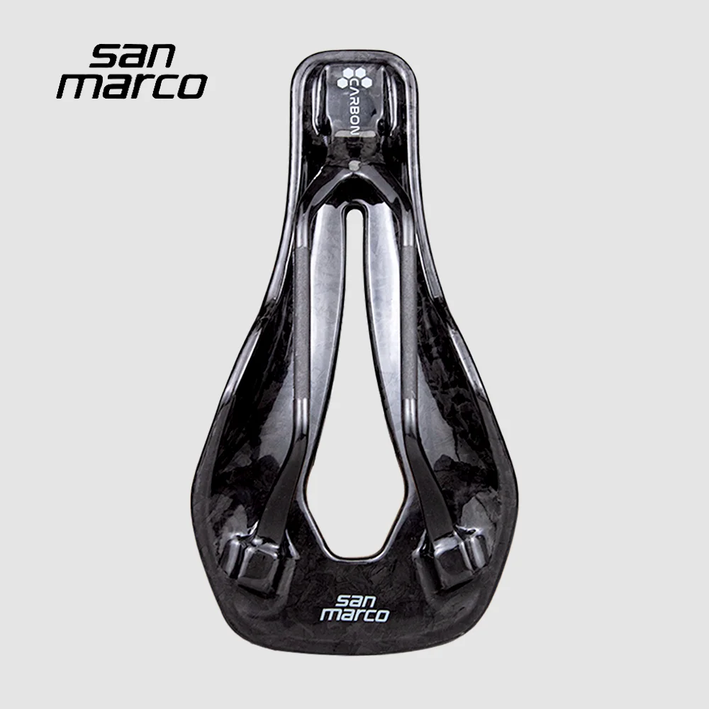 San Marco Saddle 3D Printed Road Grave MTB Carbon Bike Saddle TT Triathlon 255*132mm Bicycle Seats Ultralight Breathable Soft