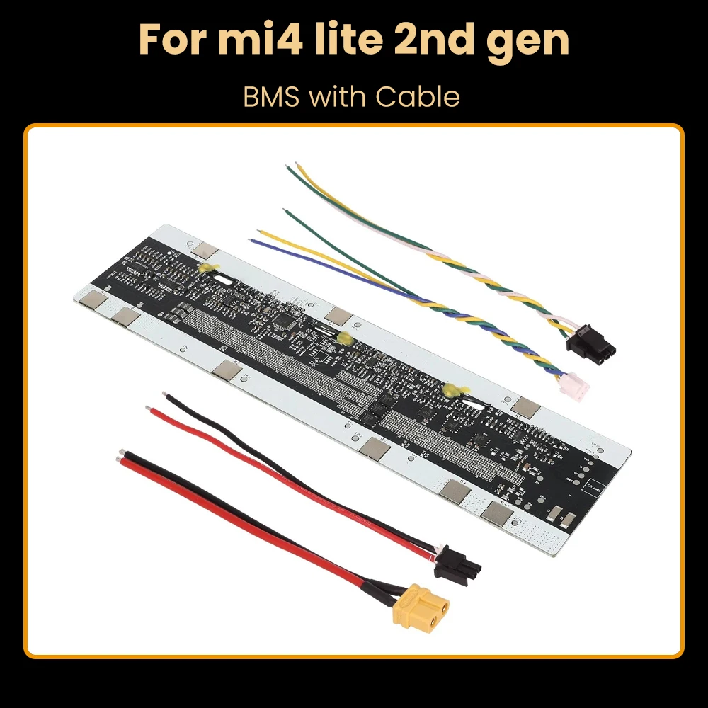 10 Cable BMS for Xiaomi Mi 4 Lite 2nd Gen Electric Scooter Battery Protection Board Circuit Control Board Replacement Parts