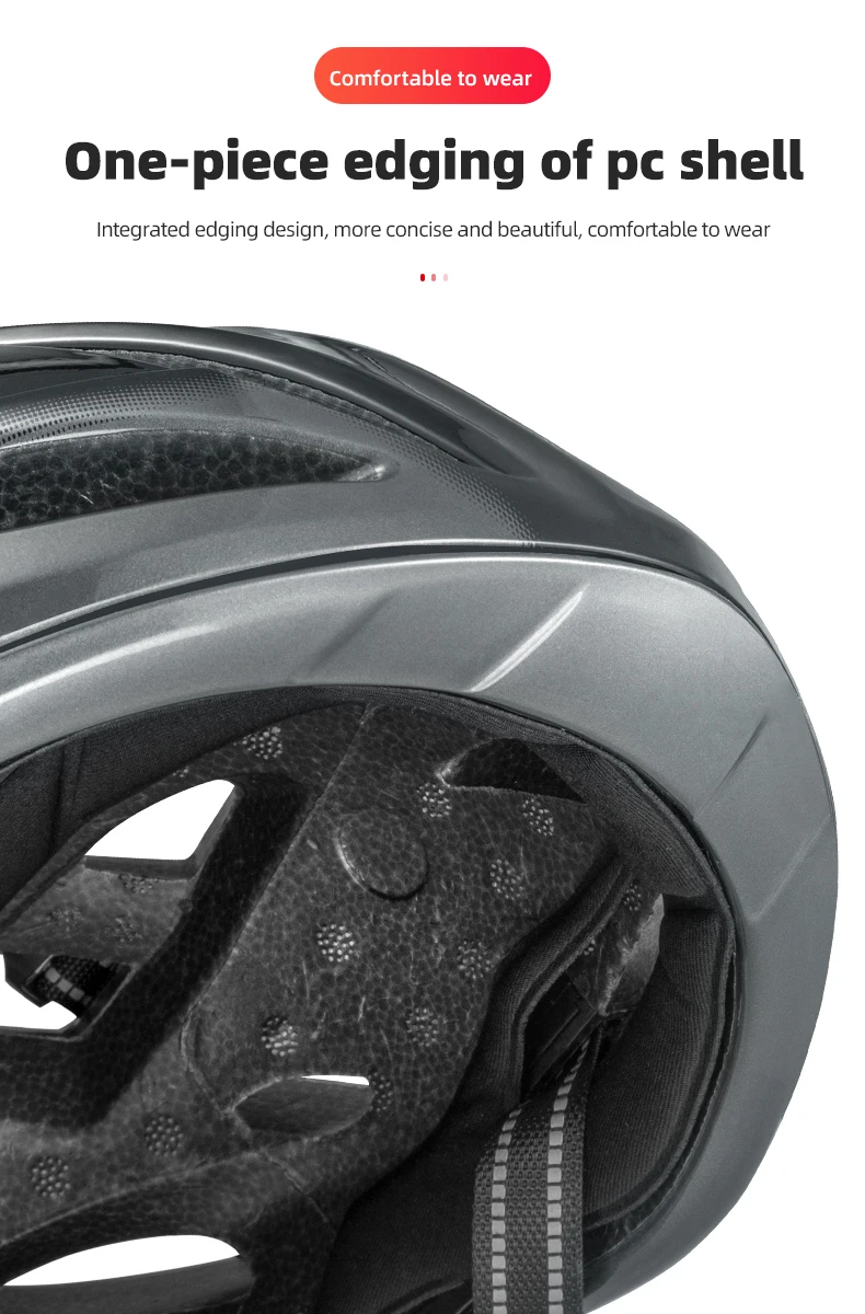 ROCKBROS Ultralight Cycling Helmet Breathable High Strength Helmet Integrated Safety Helmet Adjustable Men Women Cycling Helmet