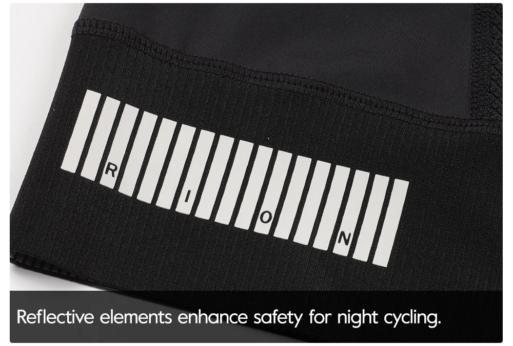 RION Men's Cycling Shorts Pro Bicycle Bib Tights MTB Padded Bike Clothing Italian Dolomiti Pads 8H Roading Biking Bibs Slim Fit