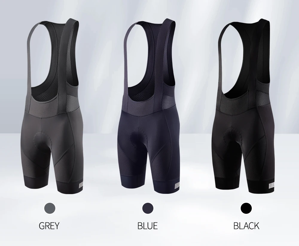 RION Men's Cycling Shorts Pro Bicycle Bib Tights MTB Padded Bike Clothing Italian Dolomiti Pads 8H Roading Biking Bibs Slim Fit