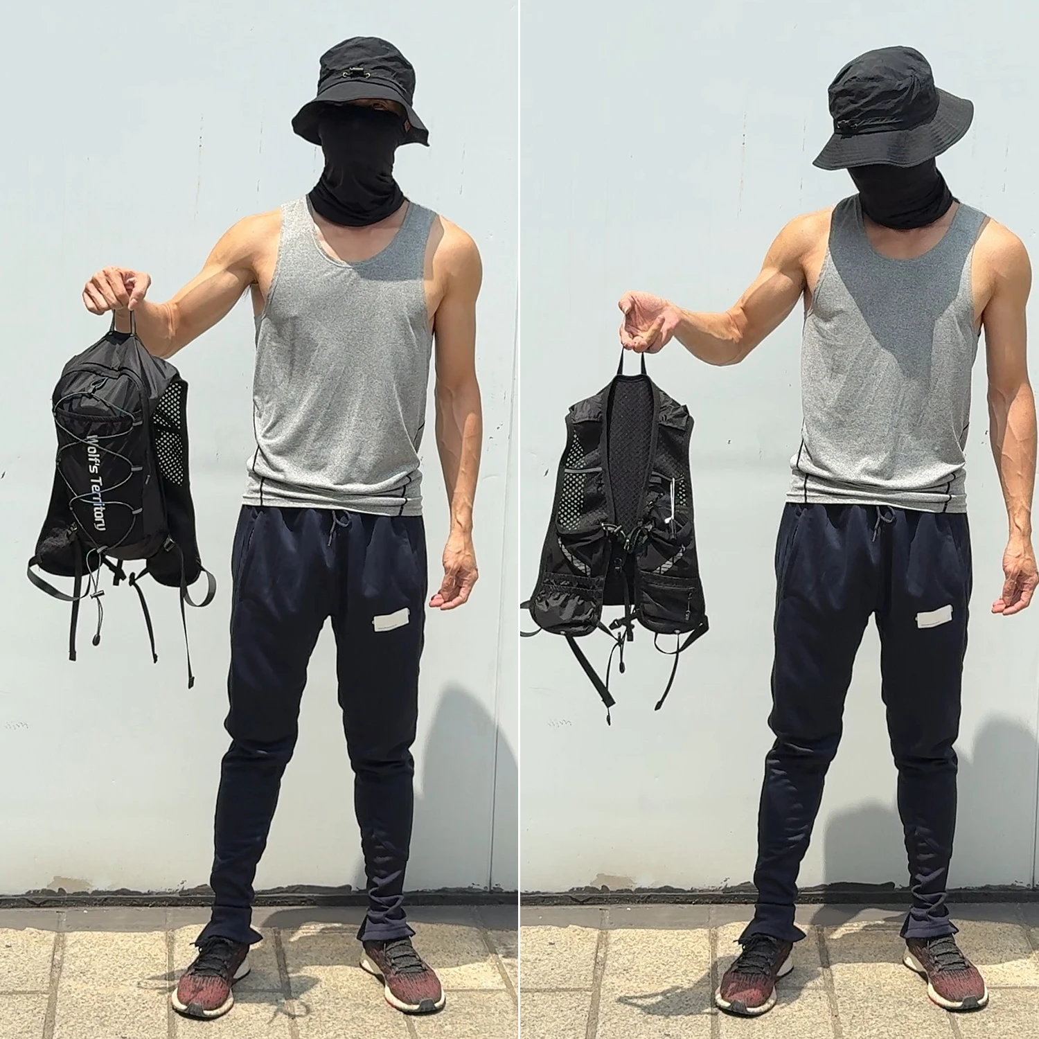Outdoor Sports Backpack Hiking Pack Mini UltraLight Breathable Jogging Mountaineering Cycling Off-road Trail Running Bag Daypack