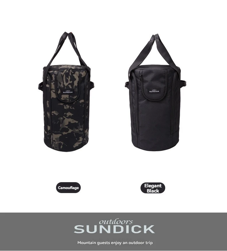 Outdoor camping, picnic, 5kg gas cylinder storage bag, large capacity, thick gas cylinder protection bag