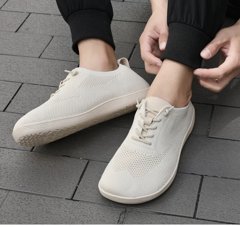 ARFASTEP Wide Toe Barefoot Shoes Mens Womens Minimalist Walking Sneakers Shoes | Zero Drop Sole | Breathable Mesh