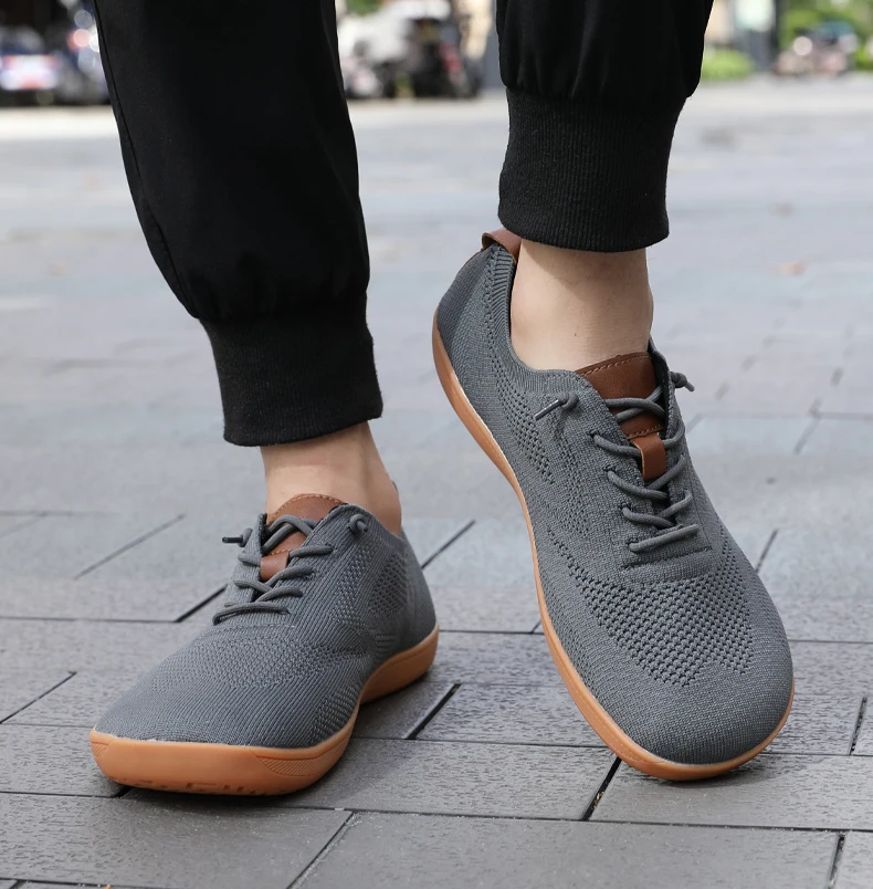 ARFASTEP Wide Toe Barefoot Shoes Mens Womens Minimalist Walking Sneakers Shoes | Zero Drop Sole | Breathable Mesh