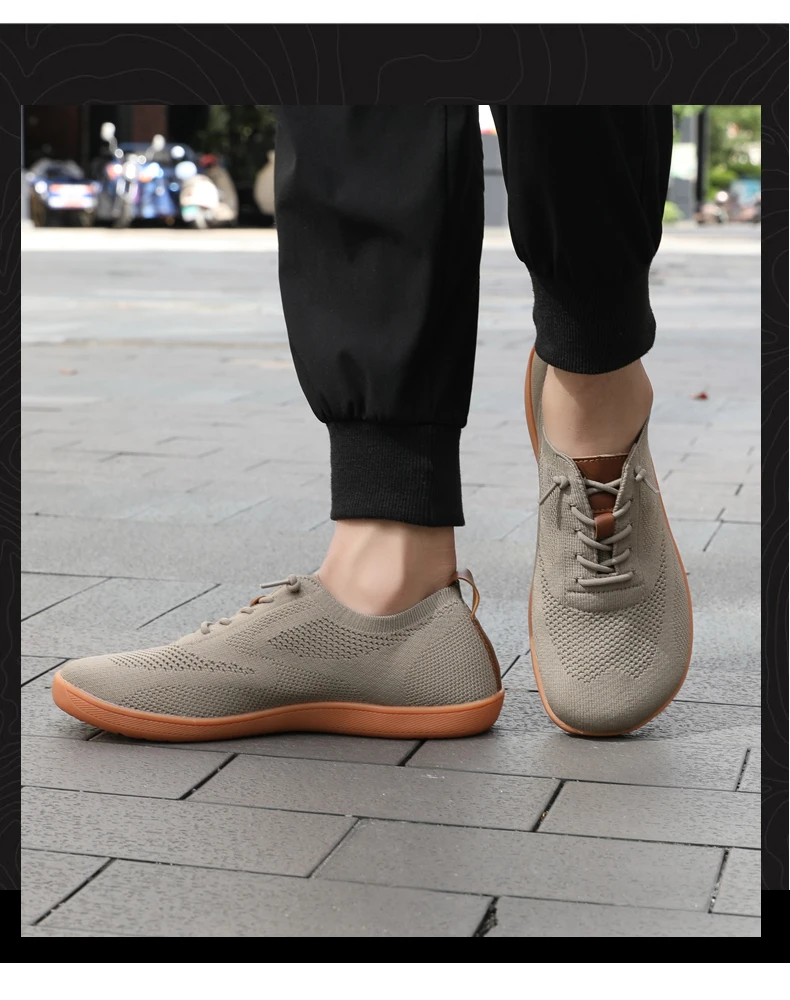 ARFASTEP Wide Toe Barefoot Shoes Mens Womens Minimalist Walking Sneakers Shoes | Zero Drop Sole | Breathable Mesh