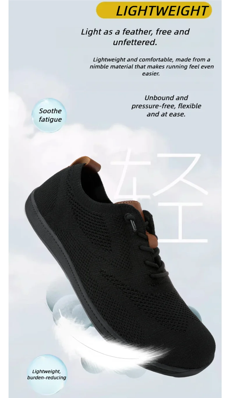 ARFASTEP Wide Toe Barefoot Shoes Mens Womens Minimalist Walking Sneakers Shoes | Zero Drop Sole | Breathable Mesh