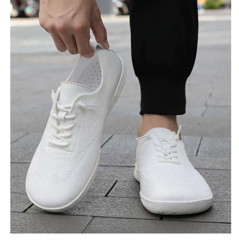 ARFASTEP Wide Toe Barefoot Shoes Mens Womens Minimalist Walking Sneakers Shoes | Zero Drop Sole | Breathable Mesh