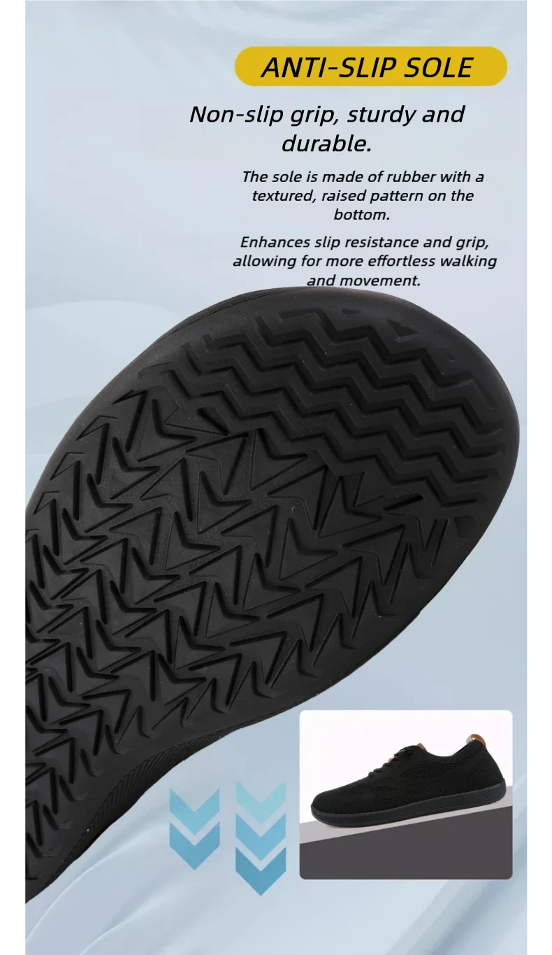 ARFASTEP Wide Toe Barefoot Shoes Mens Womens Minimalist Walking Sneakers Shoes | Zero Drop Sole | Breathable Mesh