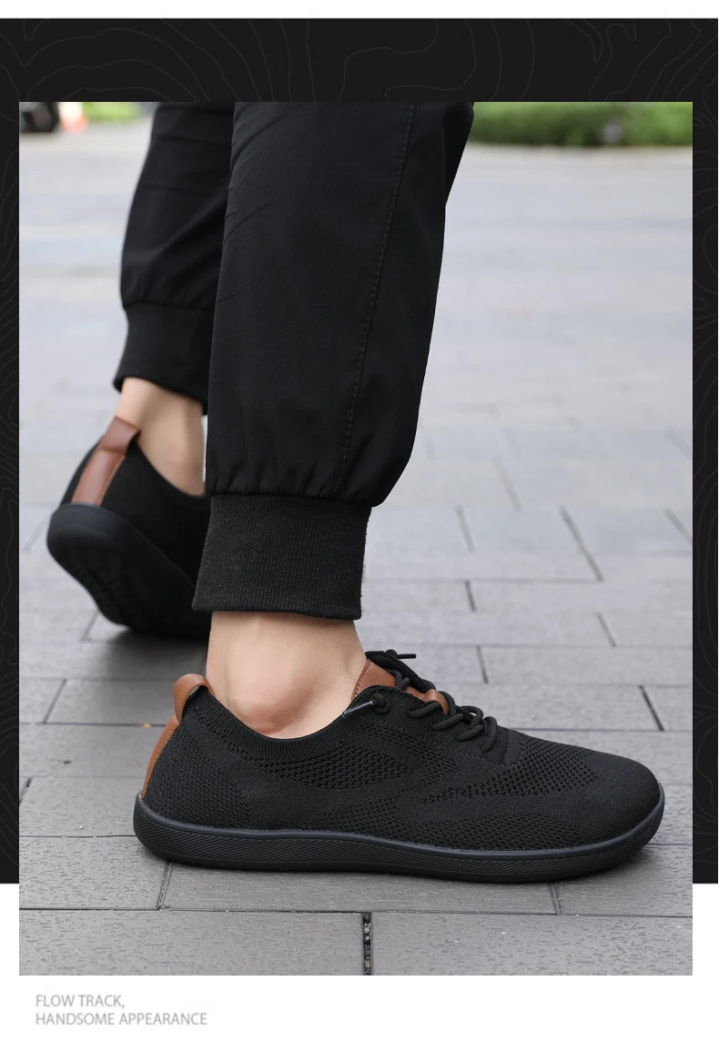ARFASTEP Wide Toe Barefoot Shoes Mens Womens Minimalist Walking Sneakers Shoes | Zero Drop Sole | Breathable Mesh