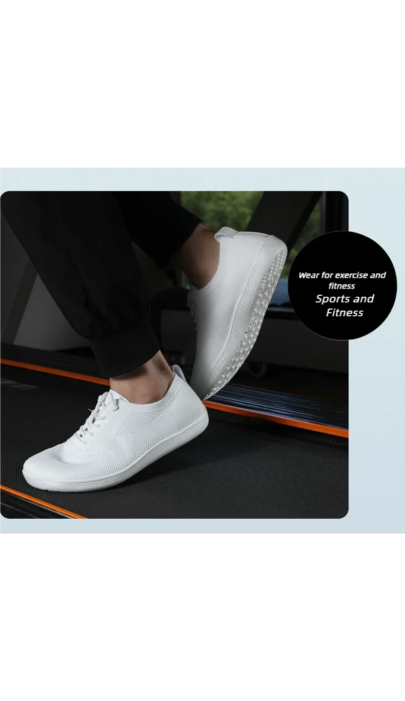 ARFASTEP Wide Toe Barefoot Shoes Mens Womens Minimalist Walking Sneakers Shoes | Zero Drop Sole | Breathable Mesh
