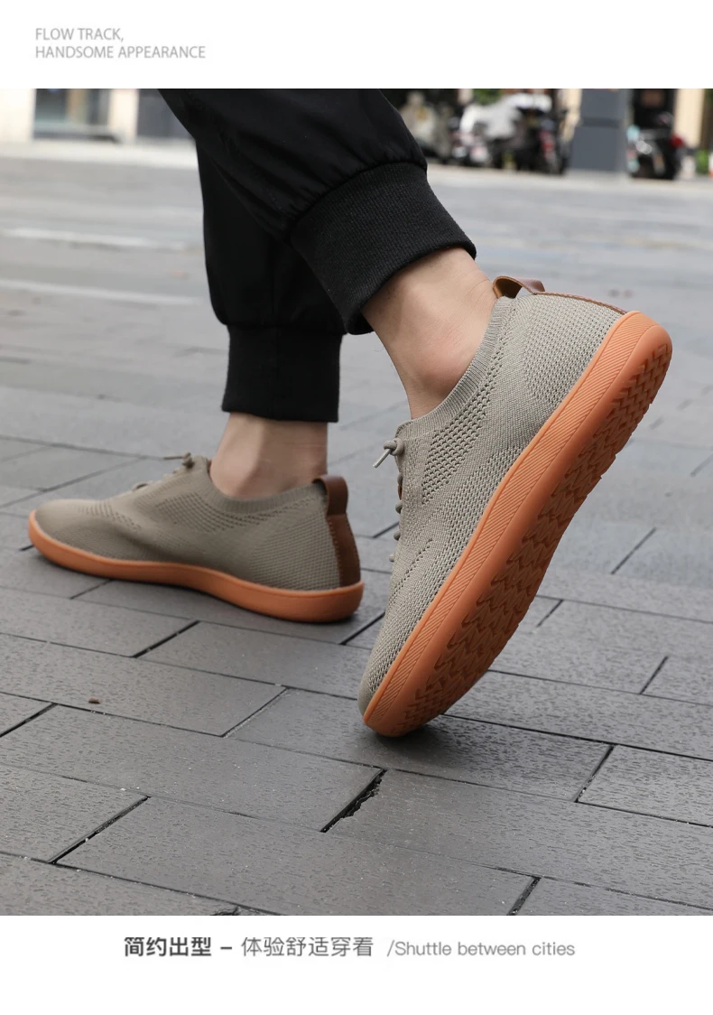 ARFASTEP Wide Toe Barefoot Shoes Mens Womens Minimalist Walking Sneakers Shoes | Zero Drop Sole | Breathable Mesh