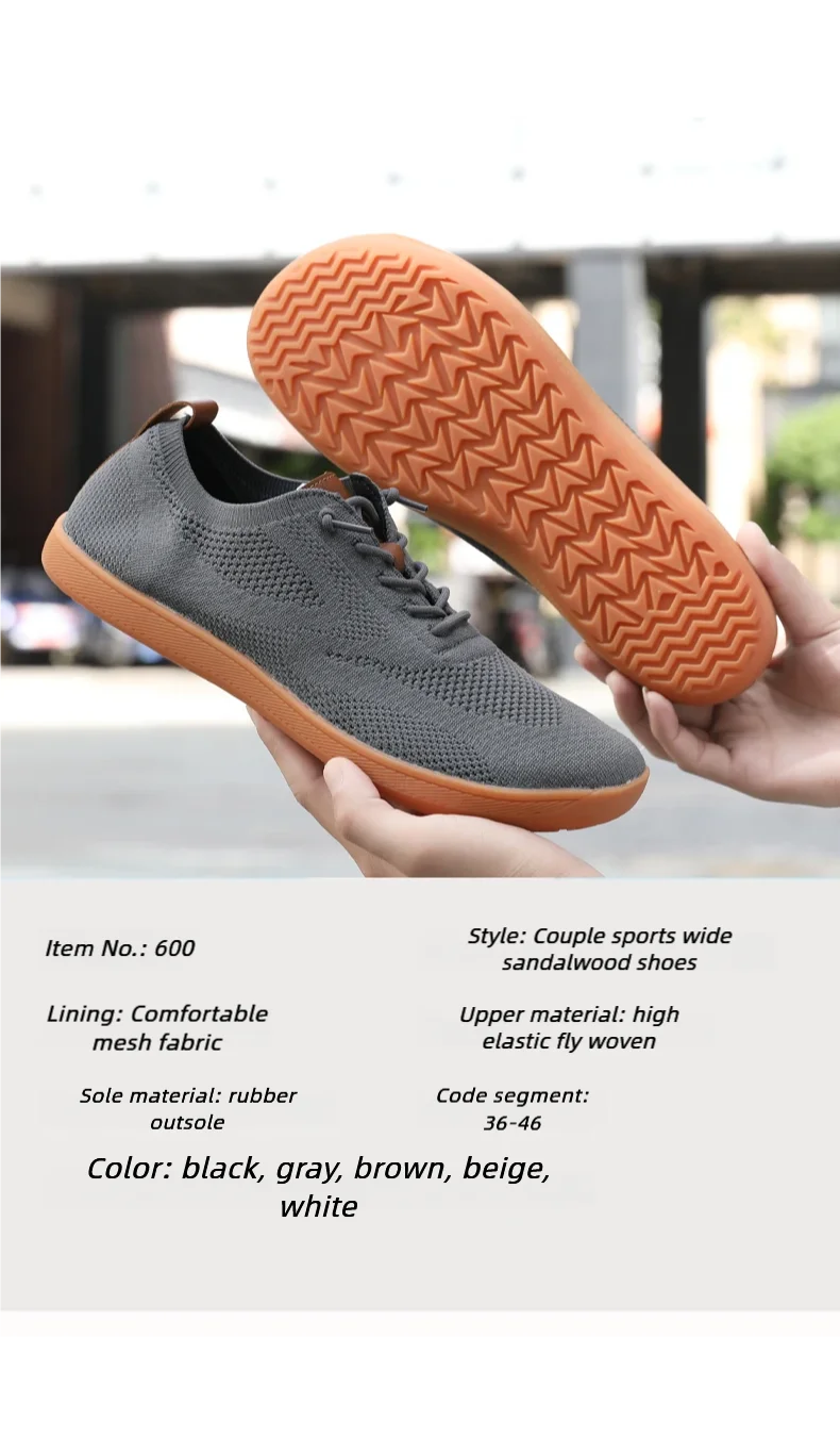 ARFASTEP Wide Toe Barefoot Shoes Mens Womens Minimalist Walking Sneakers Shoes | Zero Drop Sole | Breathable Mesh