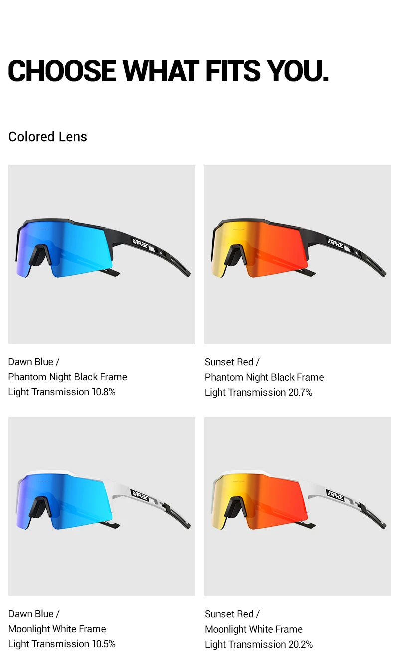 Kapvoe 2026 Hiking Eyewear Cycling Running Driving Sunglasses Men Bike Bicycle UV400 Glasses Climbing Mountain Camping Goggles
