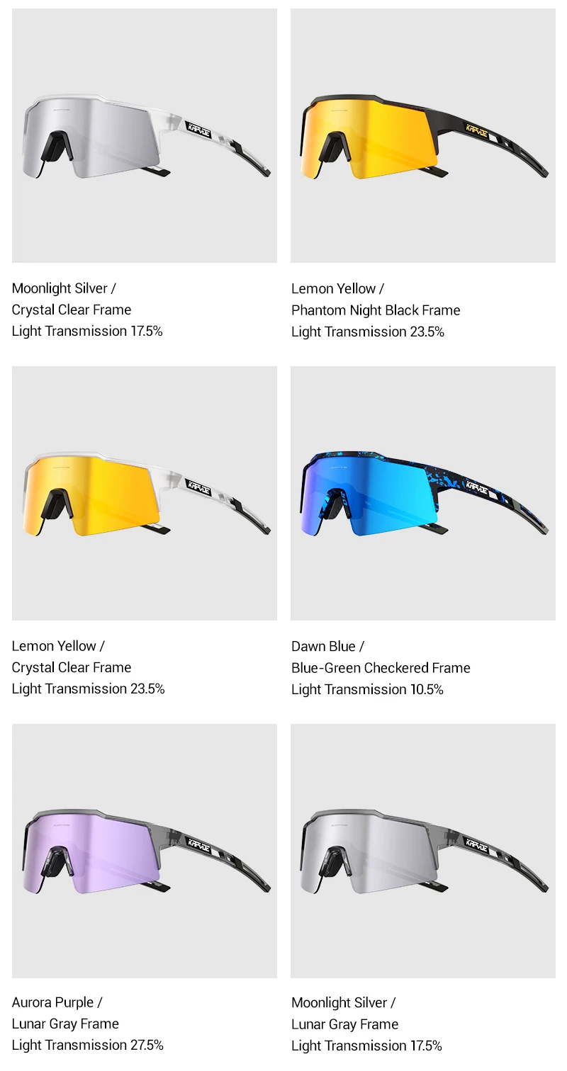 Kapvoe 2026 Hiking Eyewear Cycling Running Driving Sunglasses Men Bike Bicycle UV400 Glasses Climbing Mountain Camping Goggles