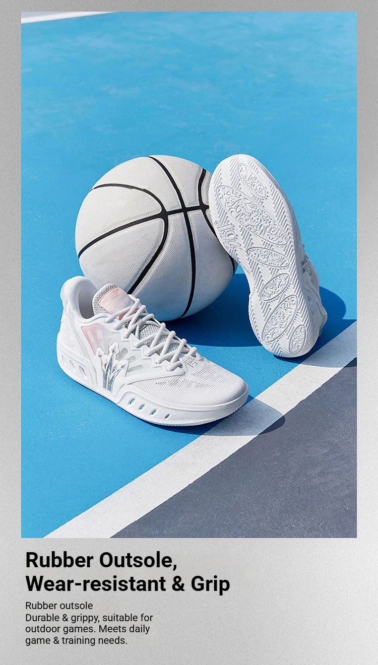 361 Degrees Joker SHUFFLE 2.0 Basketball Shoes Men New Trendy Lightweight Wear-resistant Flexible Stable Male Sneakers 572621101