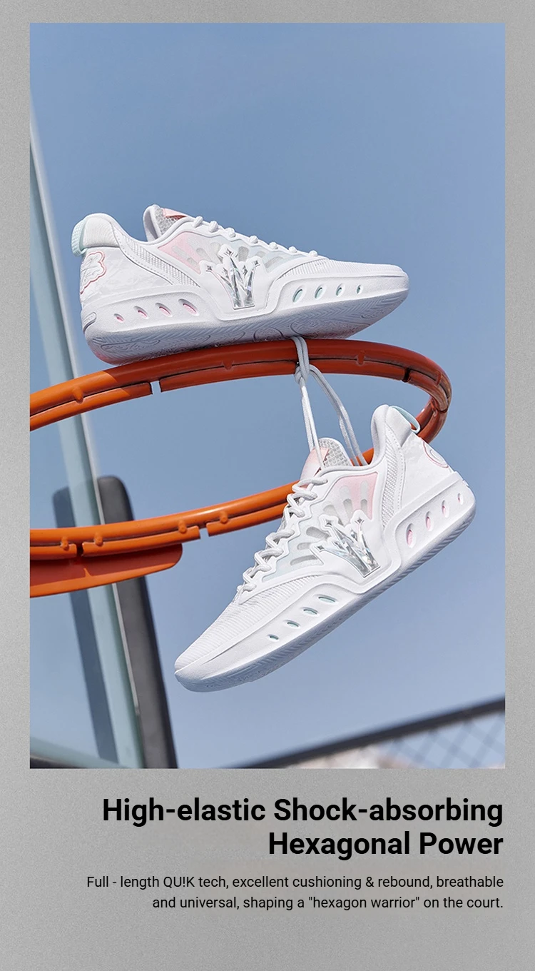 361 Degrees Joker SHUFFLE 2.0 Basketball Shoes Men New Trendy Lightweight Wear-resistant Flexible Stable Male Sneakers 572621101