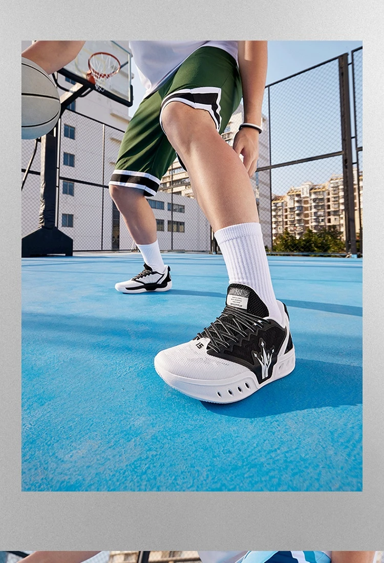 361 Degrees Joker SHUFFLE 2.0 Basketball Shoes Men New Trendy Lightweight Wear-resistant Flexible Stable Male Sneakers 572621101
