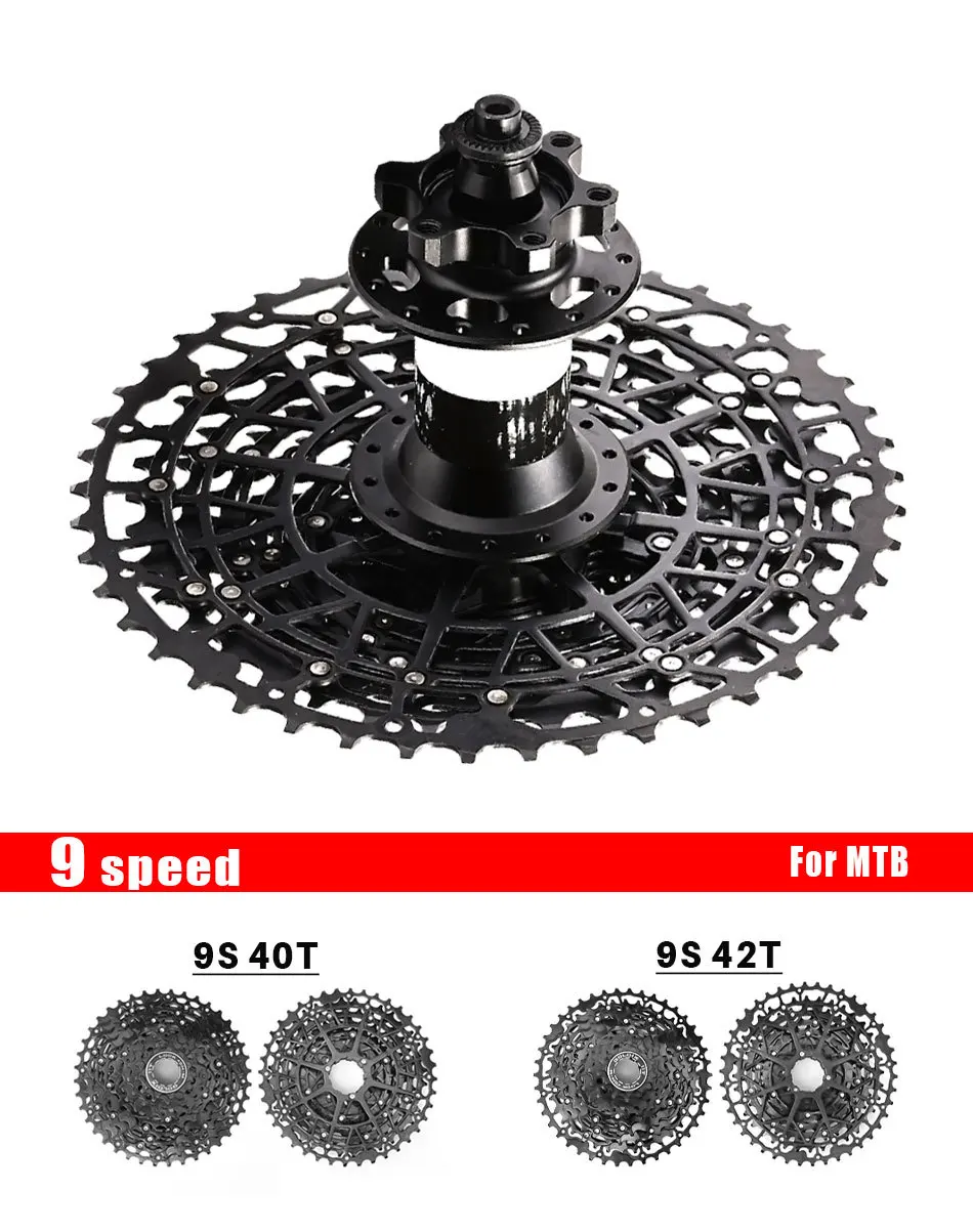 GOLDIX 11-speed cassette hg For Shimano 11 40t 42t 46t 48t 50t 52t cassette 11 speed ultralight hollow Mountain bike cassette