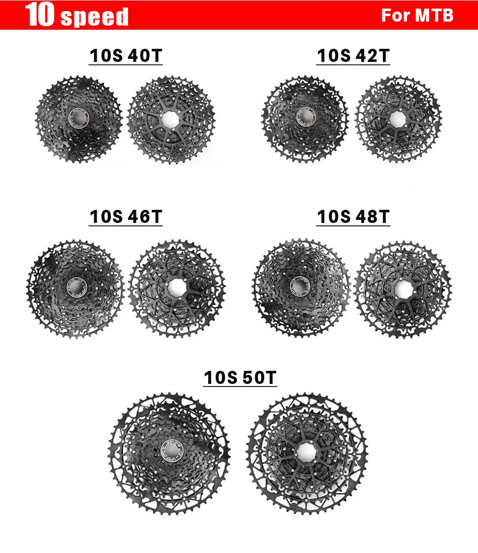 GOLDIX 11-speed cassette hg For Shimano 11 40t 42t 46t 48t 50t 52t cassette 11 speed ultralight hollow Mountain bike cassette