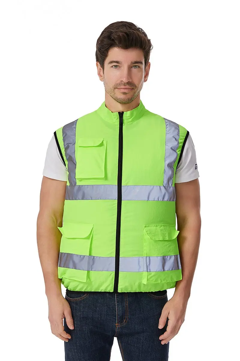 G-MACHT Summer Cooling 2/3/4 Fans Vest USB 12V/5V Fans Charging Breathable Sleeveless Air Conditioner Waistcoat For Outdoor Work