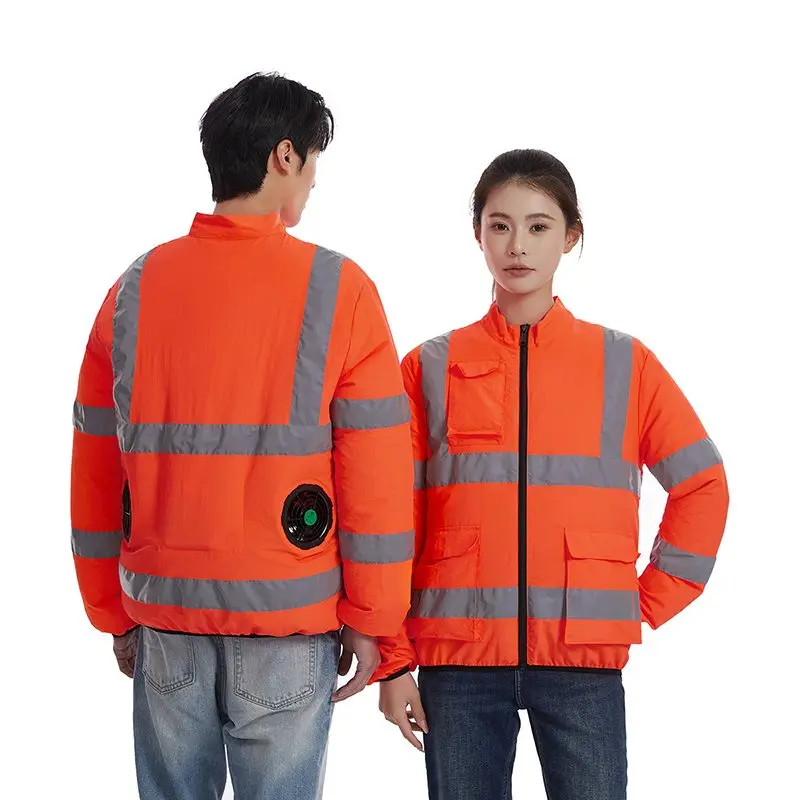 G-MACHT Summer Cooling 2/3/4 Fans Vest USB 12V/5V Fans Charging Breathable Sleeveless Air Conditioner Waistcoat For Outdoor Work