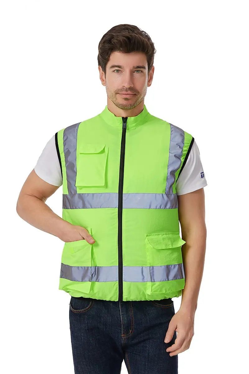 G-MACHT Summer Cooling 2/3/4 Fans Vest USB 12V/5V Fans Charging Breathable Sleeveless Air Conditioner Waistcoat For Outdoor Work
