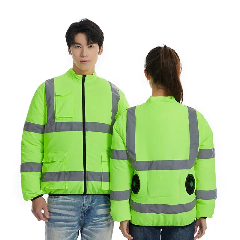 G-MACHT Summer Cooling 2/3/4 Fans Vest USB 12V/5V Fans Charging Breathable Sleeveless Air Conditioner Waistcoat For Outdoor Work