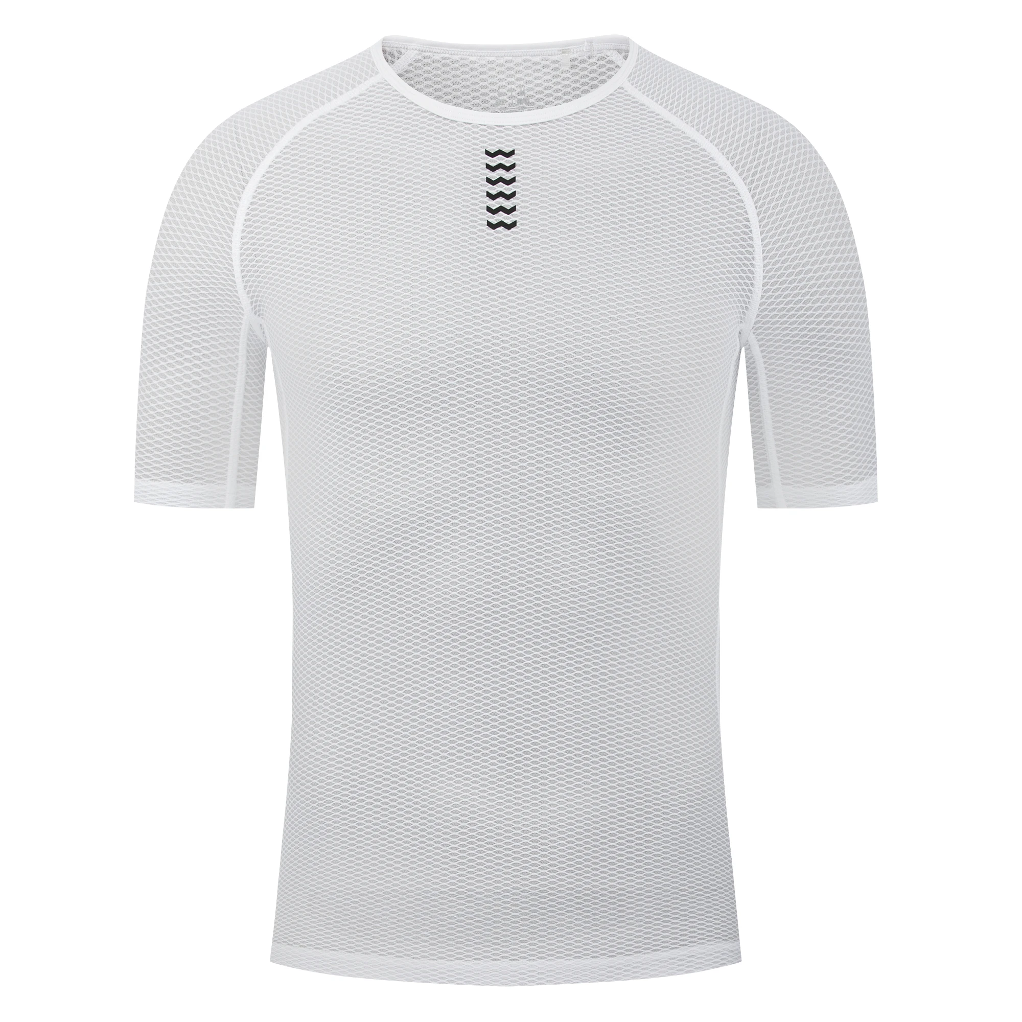 YKYWBIKE 2PCS Men's Cycling Base Layers Short Sleeve Sport Shirt Pro Cool Mesh Superlight Bicycle  Breathable Road Bike Top
