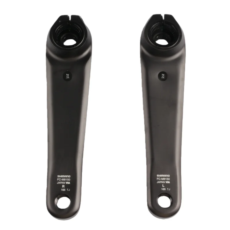 Shimano Deore XT FC-M8150 Left/Right Crank Arm 165mm E-BIKE HOLLOWTECH Crank Arm Set For E7000/EP800 motors For E-MTB