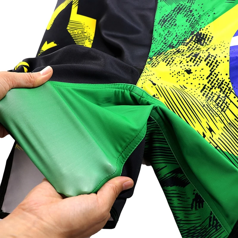 VSZAP MMA Fight Shorts for Men Durable Training Shorts Grappling Boxing Kickboxing BJJ No Gi Sparring Workout Fighting Shorts