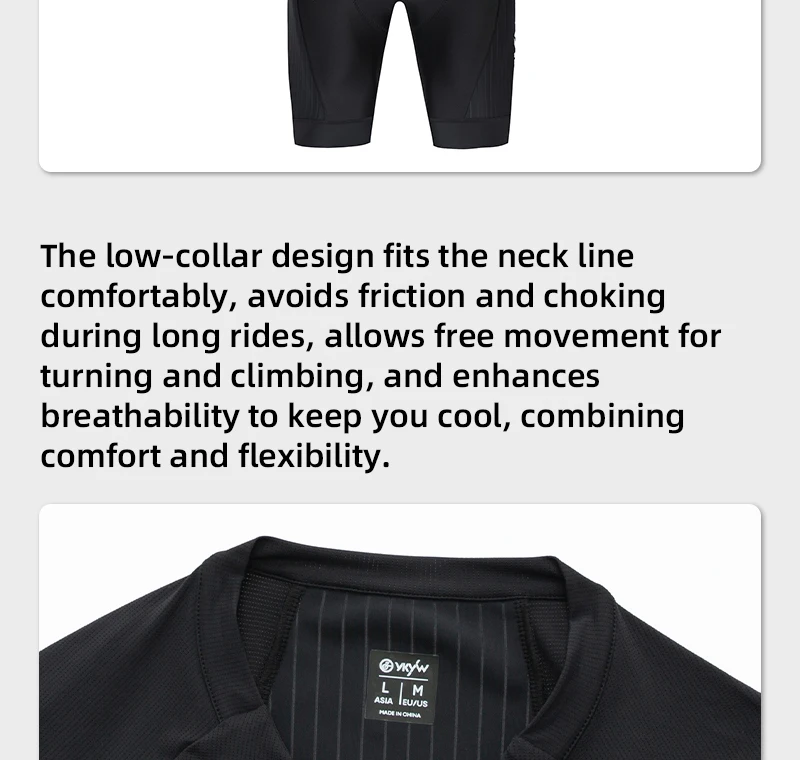 YKYWBIKE One-Piece Cycling Skinsuit Italy Interface Padded Aerodynamic Pro-Grade Elite Road Bike Set Bicycle Clothing Shorts