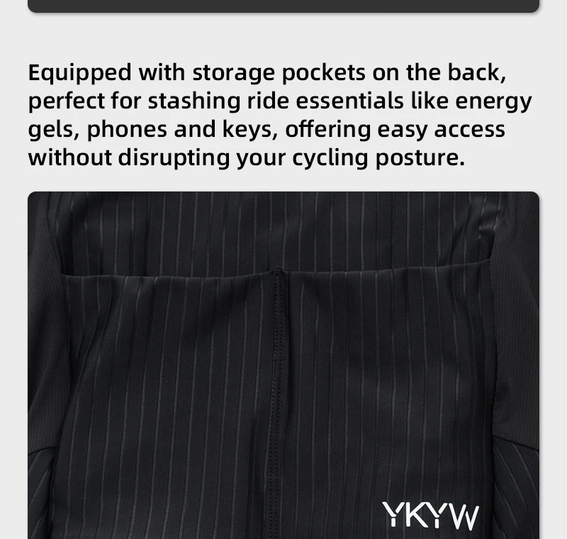 YKYWBIKE One-Piece Cycling Skinsuit Italy Interface Padded Aerodynamic Pro-Grade Elite Road Bike Set Bicycle Clothing Shorts