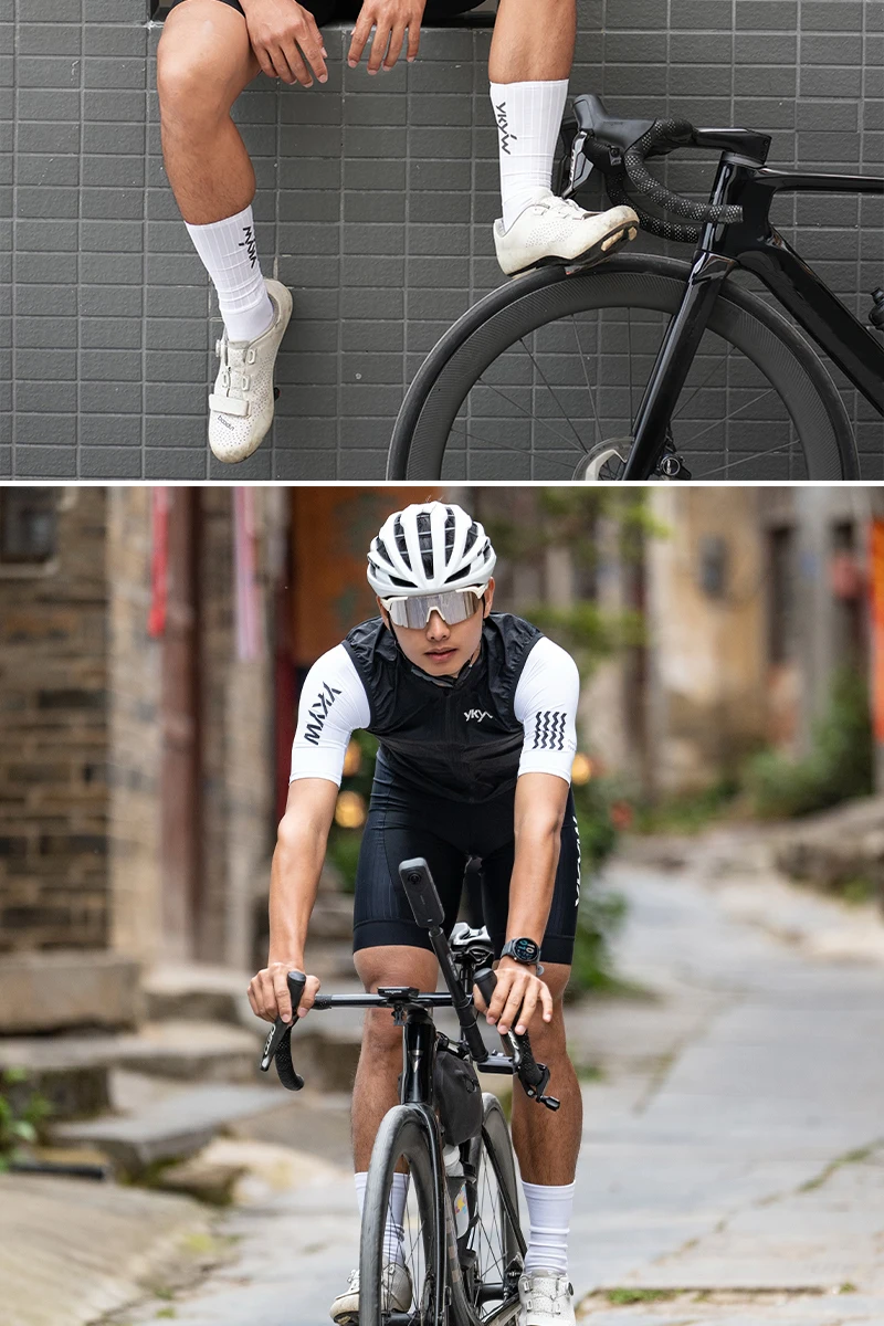 YKYWBIKE One-Piece Cycling Skinsuit Italy Interface Padded Aerodynamic Pro-Grade Elite Road Bike Set Bicycle Clothing Shorts