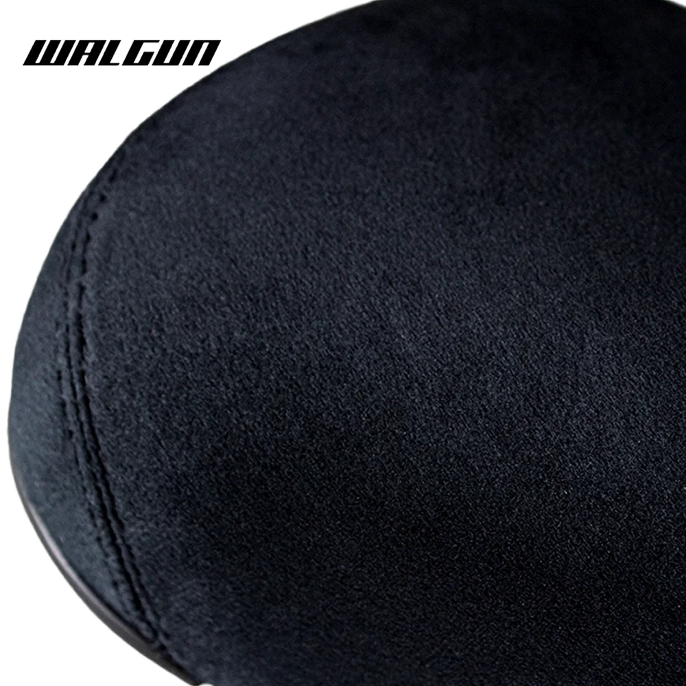 WALGUN BMX Bicycle Saddle Dirt Jump Bike Seat Flannelette with Embroidery Freestyle Racing Dowbhill Saddle for MTB Cycling Parts