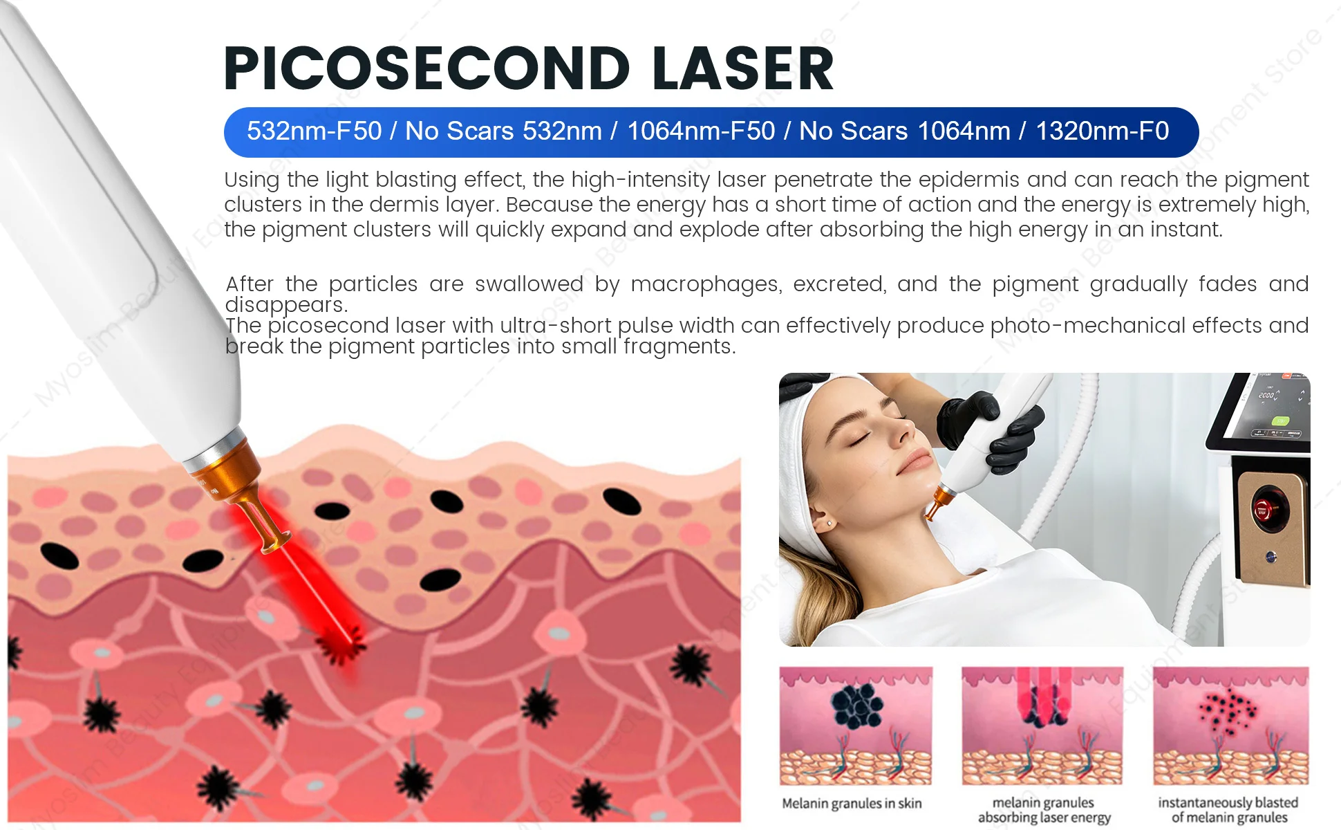 2 IN 1 Hair Removal Machine Beauty Equipment Permanent Hair Reduction Device With Cooling System For Salon Spa