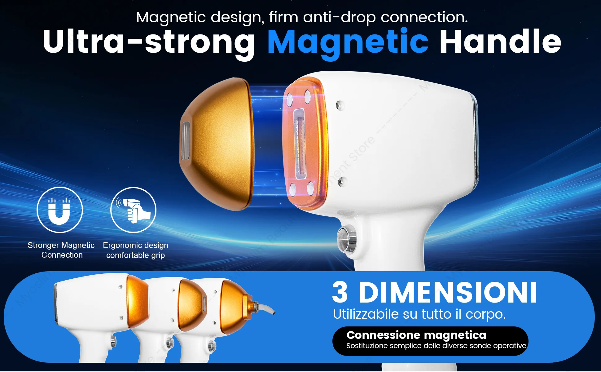 2 IN 1 Hair Removal Machine Beauty Equipment Permanent Hair Reduction Device With Cooling System For Salon Spa