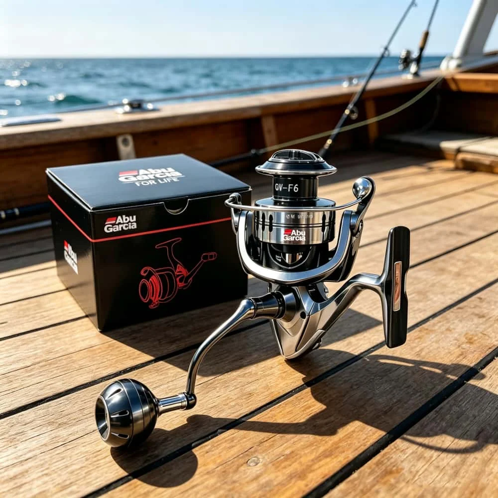 New ABU GARCIA Fishing Reel 9+1 Stainless Steel Bearings Max Drag 20KG for Saltwater Freshwater Spinning Fishing Reel