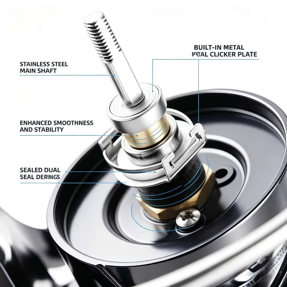 New ABU GARCIA Fishing Reel 9+1 Stainless Steel Bearings Max Drag 20KG for Saltwater Freshwater Spinning Fishing Reel