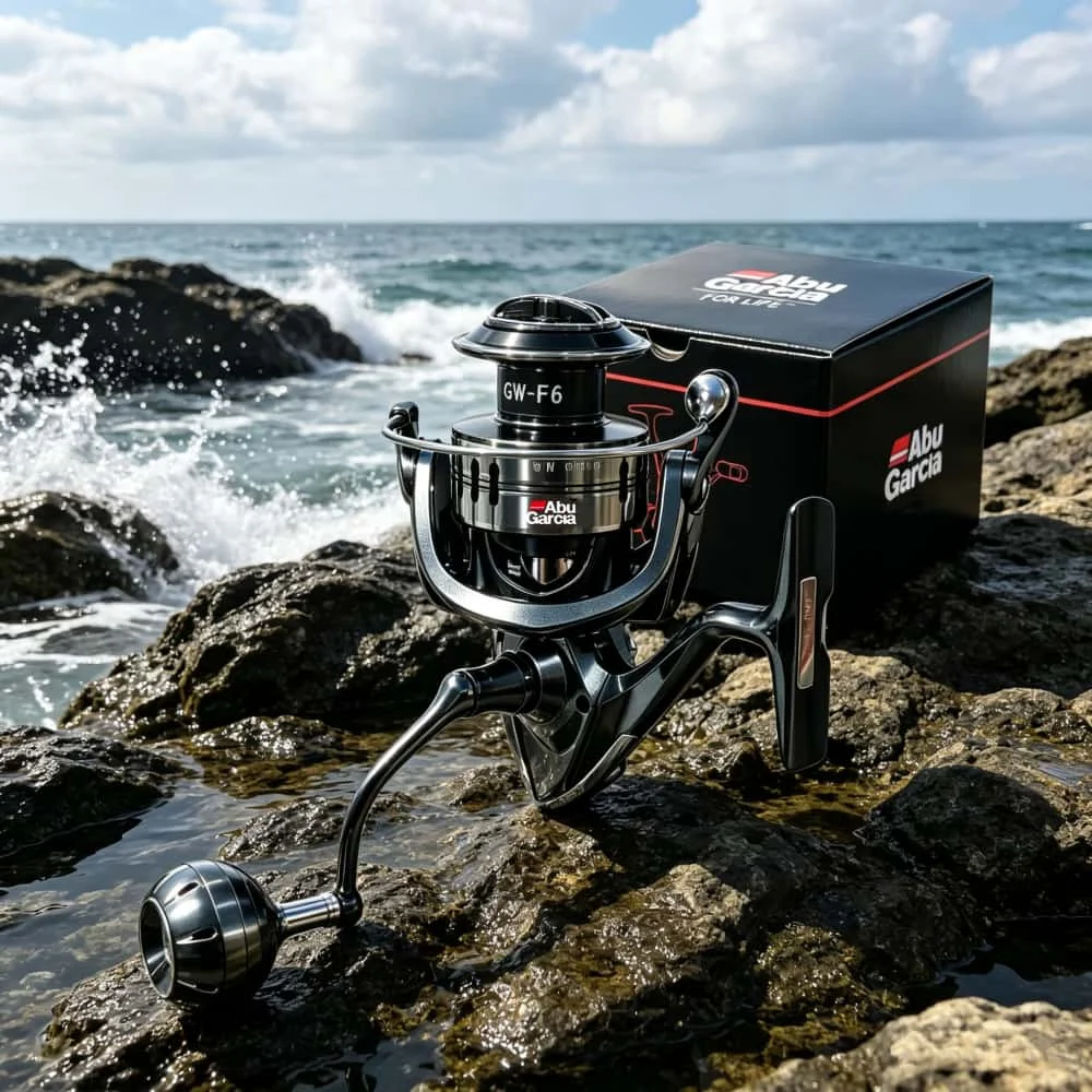 New ABU GARCIA Fishing Reel 9+1 Stainless Steel Bearings Max Drag 20KG for Saltwater Freshwater Spinning Fishing Reel