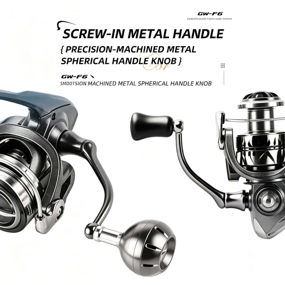 New ABU GARCIA Fishing Reel 9+1 Stainless Steel Bearings Max Drag 20KG for Saltwater Freshwater Spinning Fishing Reel