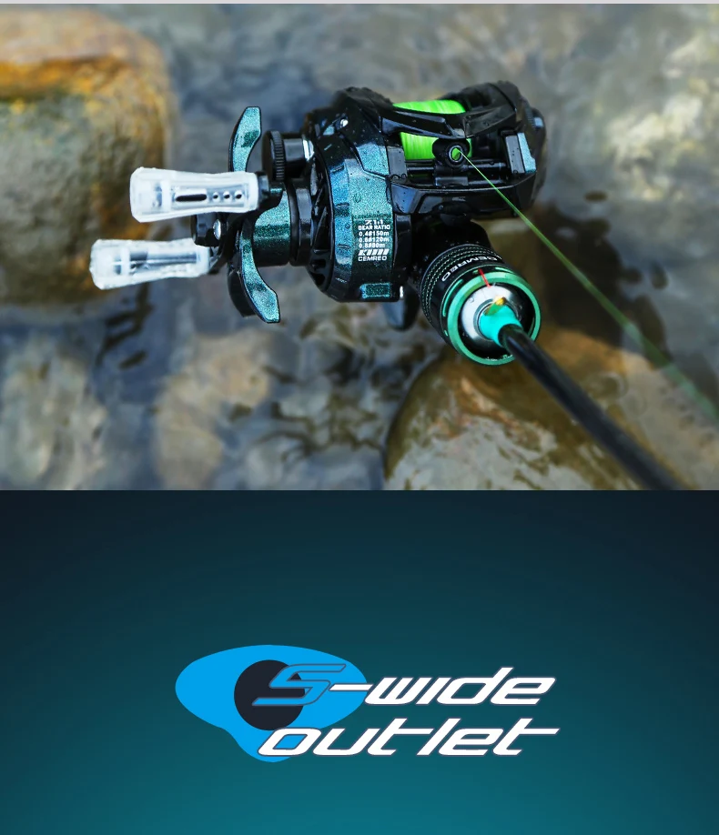Bait Casting Fishing Reel 121g Light Weight Carbon Fiber Body 4kg Drag Power for Small Fish Fishing Model:PHANTOM