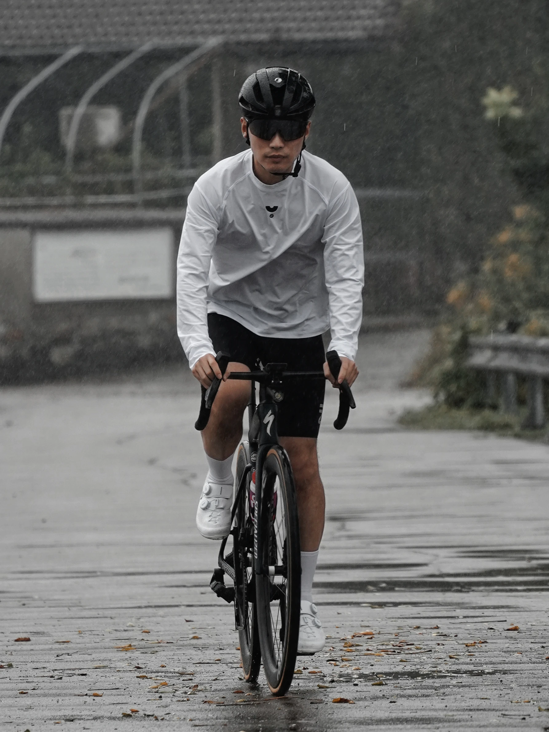 YKYWBIKE 2026 Men's Casual Cycling Jersey Long Sleeve Outdoor Sports Quick Dry Shirt Road Bike DuPont Sorona Bicycle Clothing