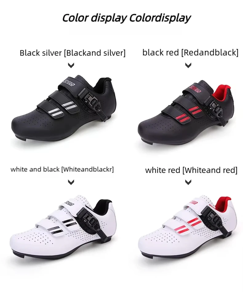 Cycling Shoes Men's Mountain Bike And Road Cycling Shoes,Lightweight And Breathable,Suitable For Speed Riding, Off-road, SPD