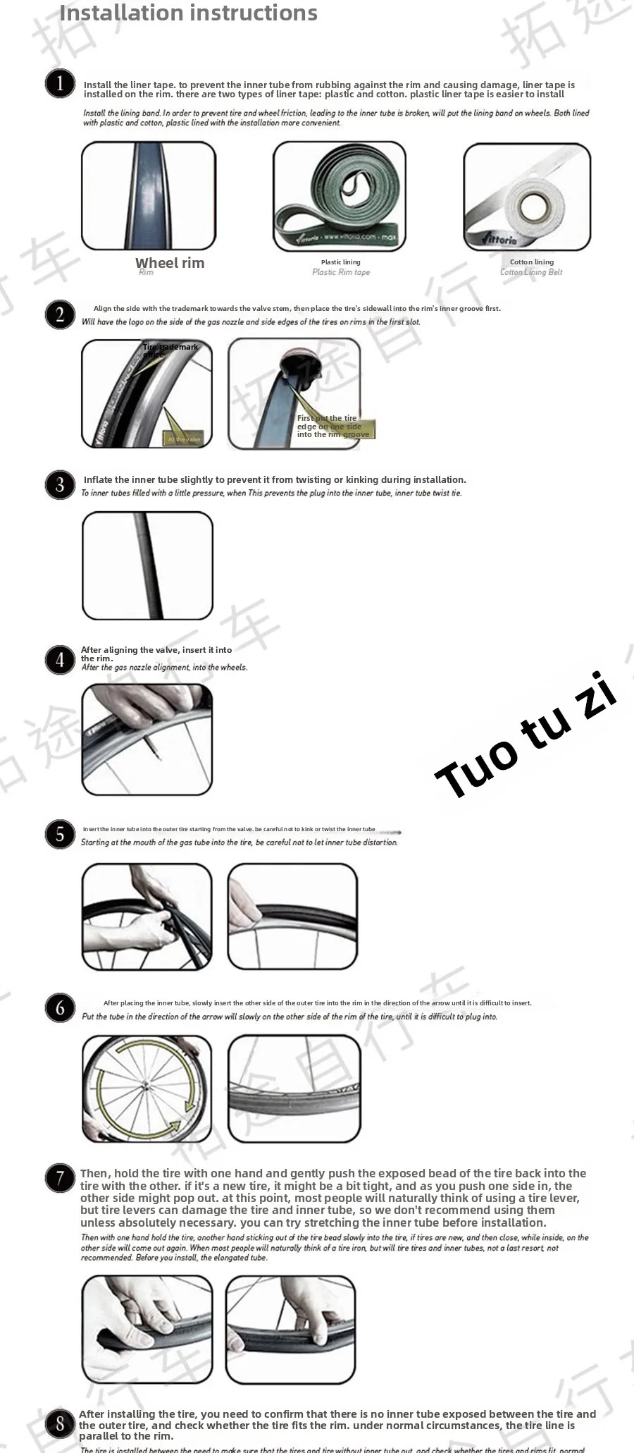 Jianda Bicycle Tire K1047 Mountain Bike Outer Tube Inner Tube 26 27.5 29 * 1.75 1.95 2.10
