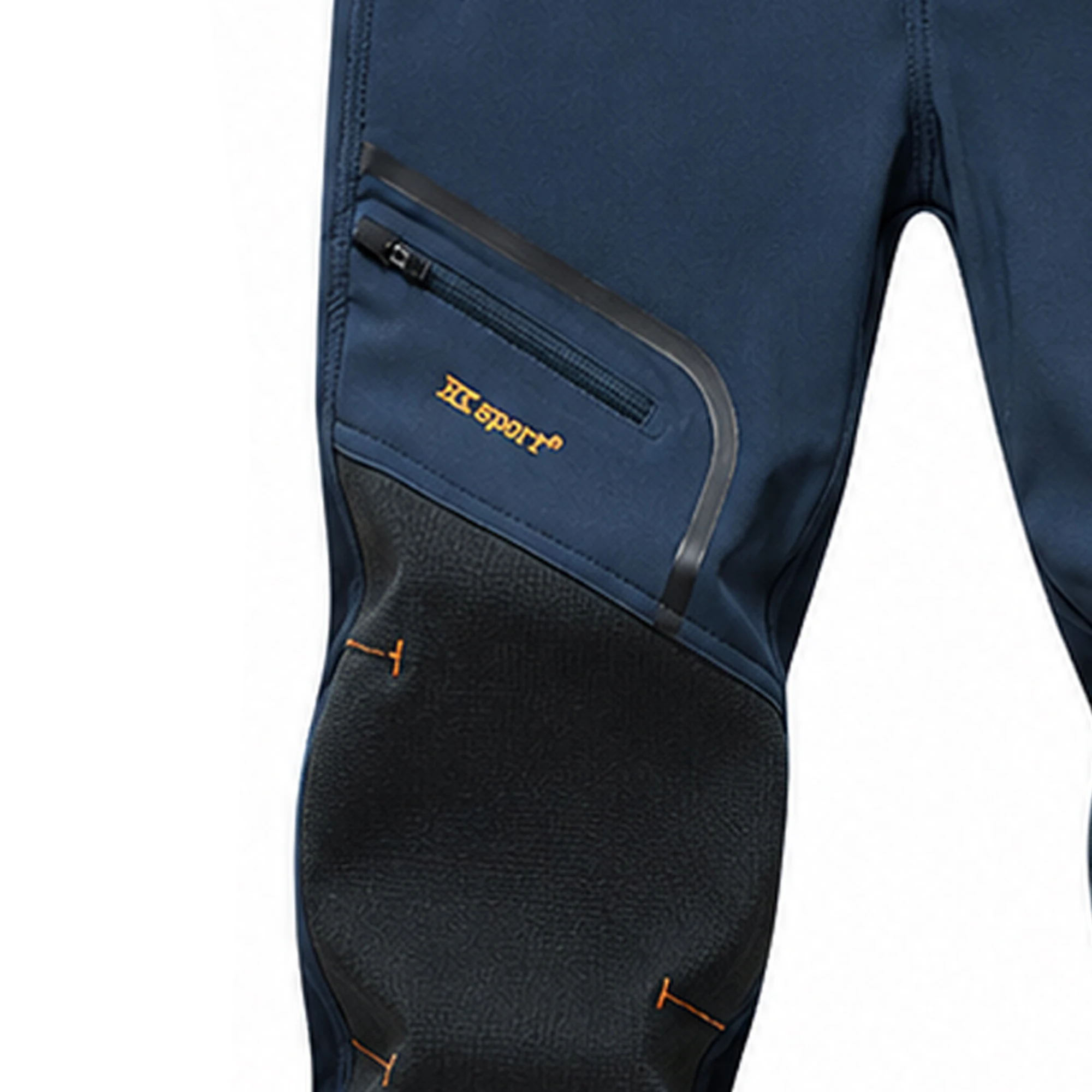 Men's Waterproof Hiking Pants Outdoor Fleece Lined Snow Ski Pants Winter Softshell Snowboard Pants