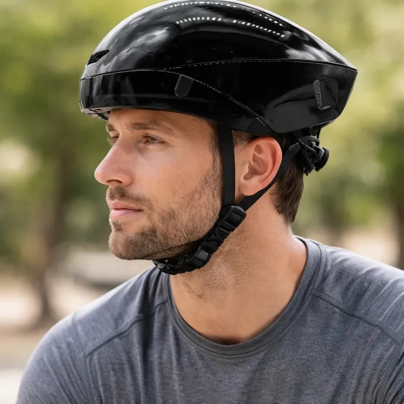 TT Enduro Cycling Helmet Lens Goggles Triathlon Tri Aero Road Bike Helmet Race Bicycle Helmet Men Casco Ciclismo