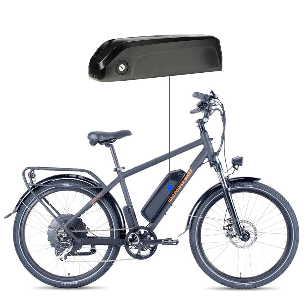 Rad Power Ebike Battery 48V 10.4AH 12AH 12.8Ah 14AH for RadExpand 5 Plus RadWagon RadRunner 2 Replacement Battery Pack
