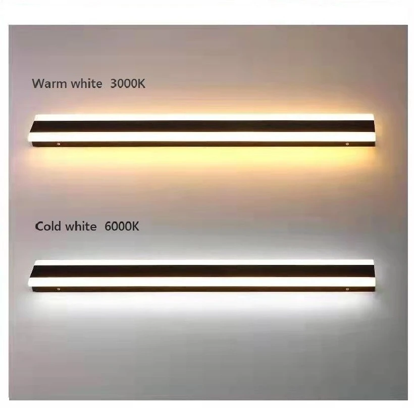 LED long wall lamps OutdoorWaterproof IP65 Garden Lights outdoor porch-f-lights Door wall lamp lighting Modern outdoor walllight